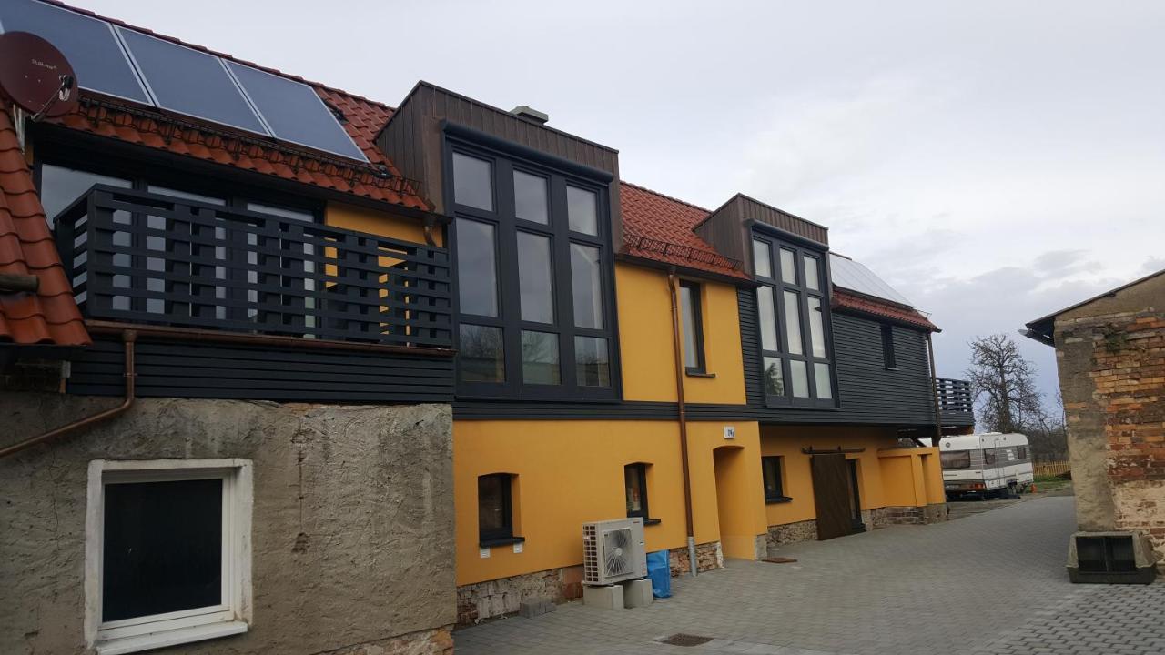 Ferienwohnung Auf Dem Bauernhof Grossraeschen Ngoại thất bức ảnh